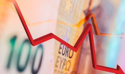 Eurobiljet met grafieken
